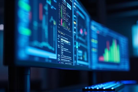 Dettaglio tecnico di una dashboard AI moderna